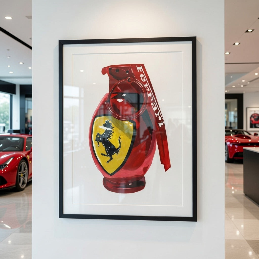 Red Ferrari Grenade (080)
