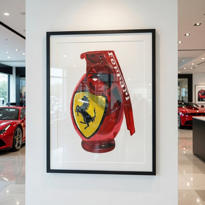 Red Ferrari Grenade (080)