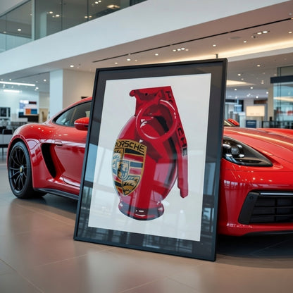Porsche Grenade Red