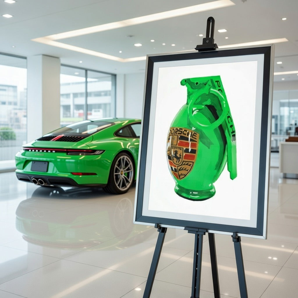 Porsche Grenade Lizard Green