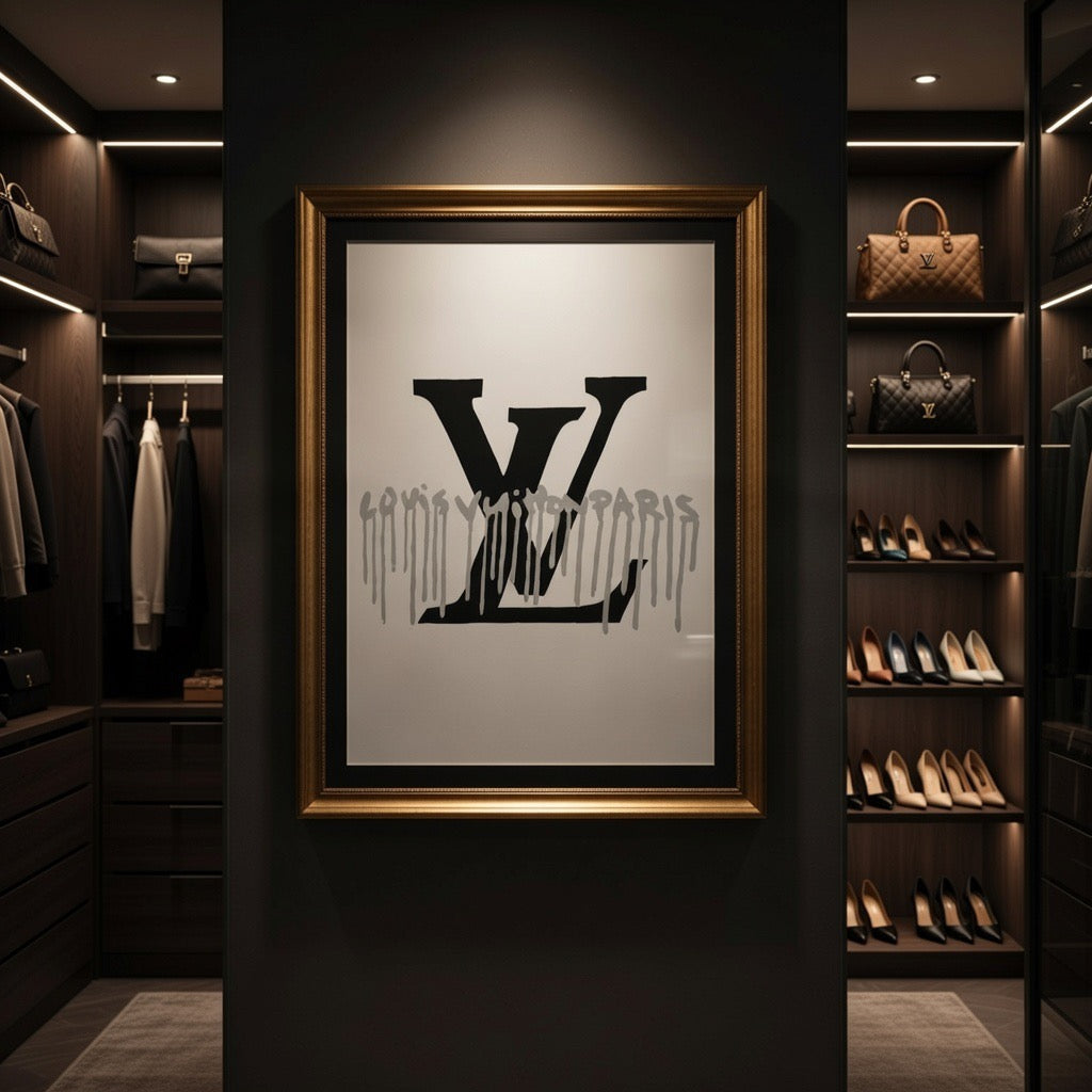 LV Paris Grey