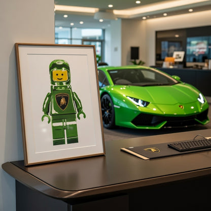 Lambo Lego Green