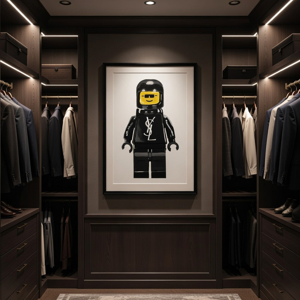 YSL Lego Black