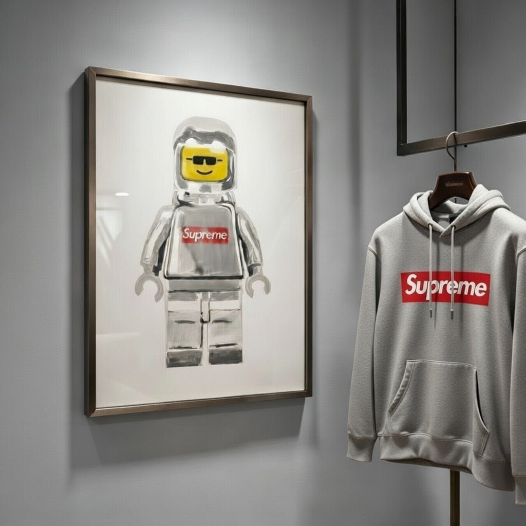 Supreme Lego White