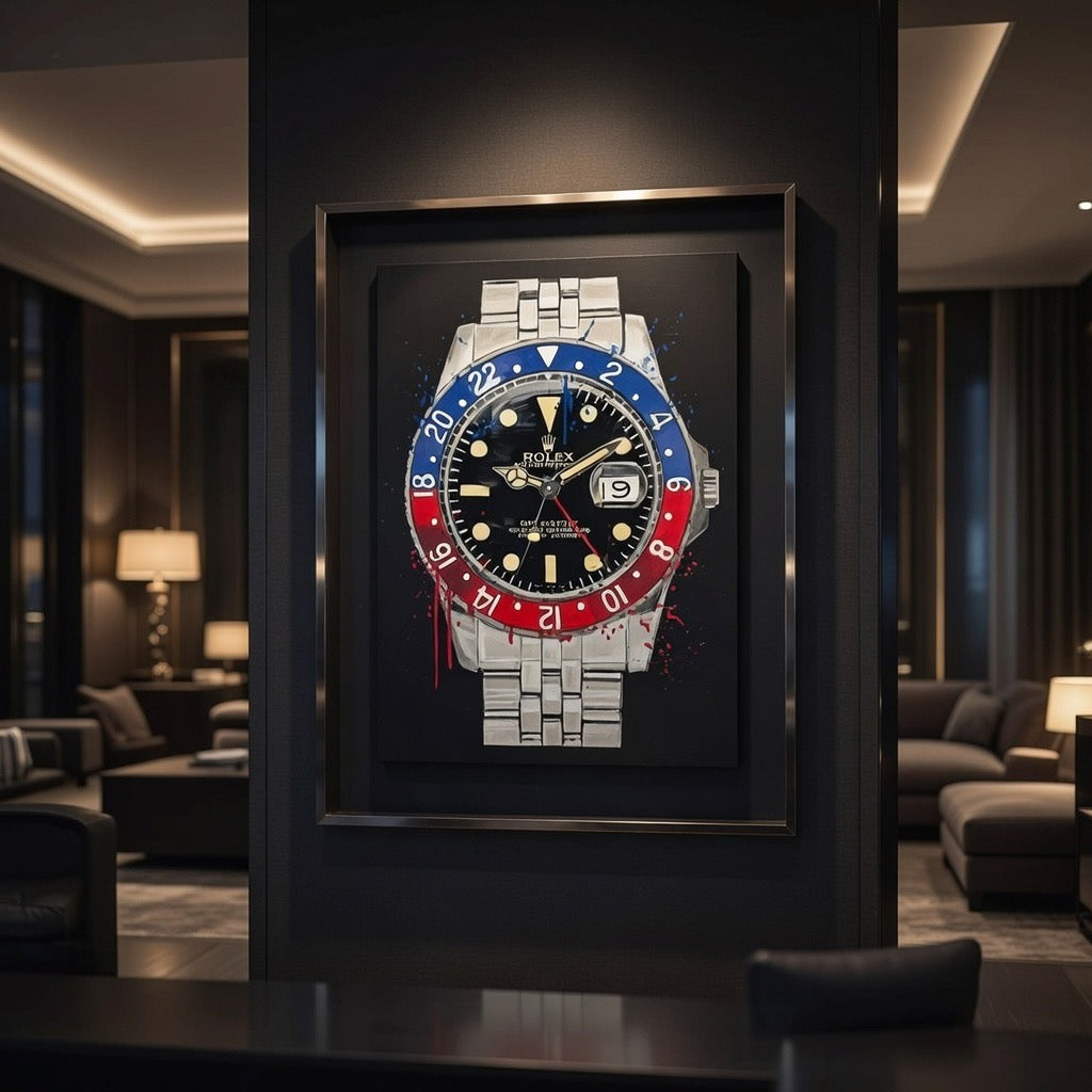 Vintage Pepsi 1966 Gilt Dial