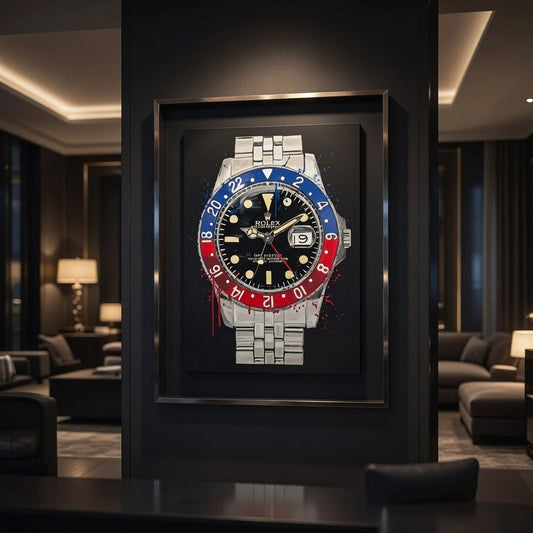 Vintage Pepsi 1966 Gilt Dial