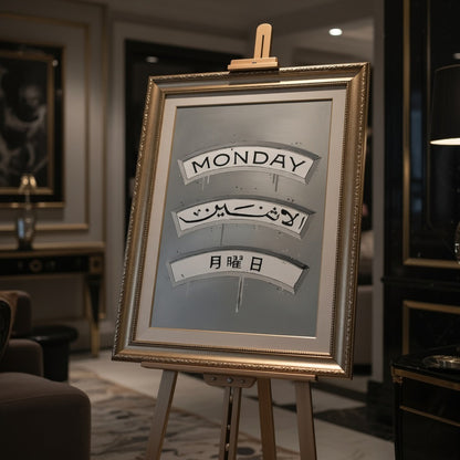 Monday Special Edition White Gold