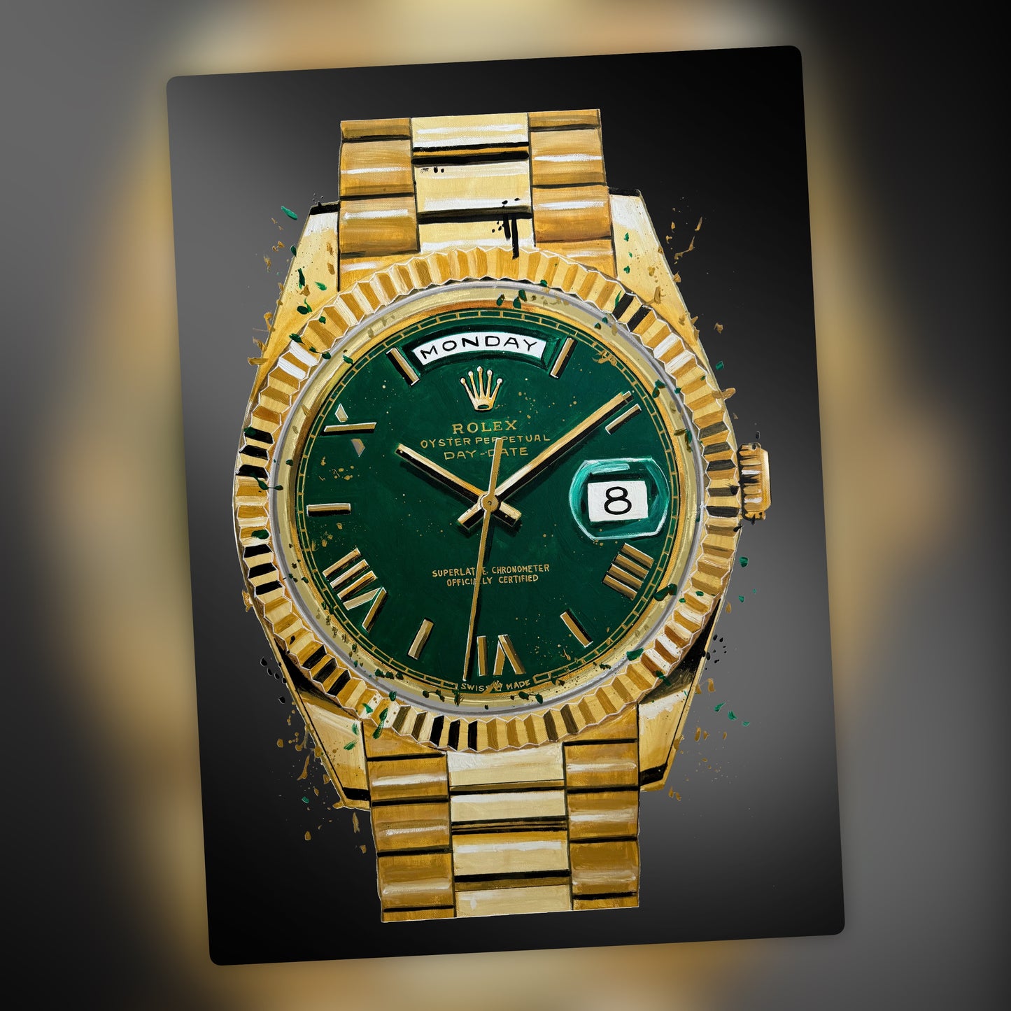 Money Green DayDate