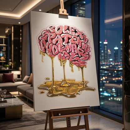 Watches On The Mind Print